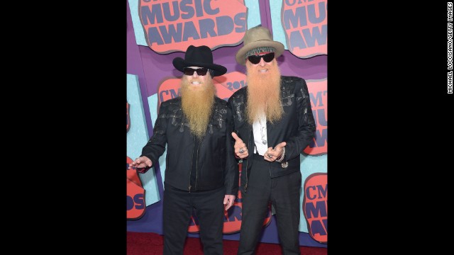 Dusty Hill, left, and Billy Gibbons of ZZ Top