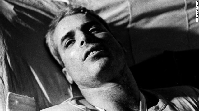 In early 1973, nearly 600 prisoners of war who'd been captured in Vietnam, Laos and Cambodia returned home to the United States. Many of them later made their mark on the world, but none is more widely recognizable than John McCain. The Viet Cong shot down his Navy fighter jet in 1967, then shuttled him around prison camps and tortured him. McCain remained in the Navy after his release until 1981. The next year, he was elected to the U.S. House of Representatives from Arizona; four years later, he became a U.S. senator, a job he still has today. He won the Republican nomination for president in 2008.