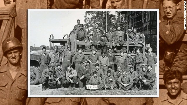 Vaccaro was a member of the 83rd Infantry Division. His commanding officer gave him permission to take photographs of the unit's experiences during the war.