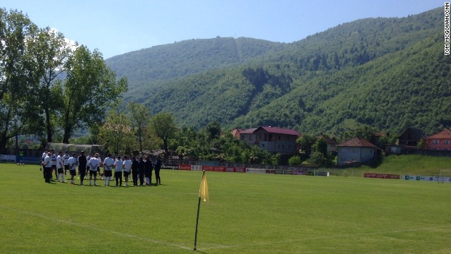 The team's final training camp before departing for the World Cup took place in Ilidza, a picturesque suburb on the outskirts of Sarajevo.