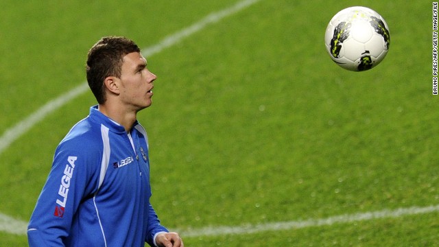 Edin Dzeko will spearhead Bosnia-Herzegovina's challenge at its first ever World Cup. The striker heads to his first major international tournament after a season which saw him win the English Premier League with Manchester City.