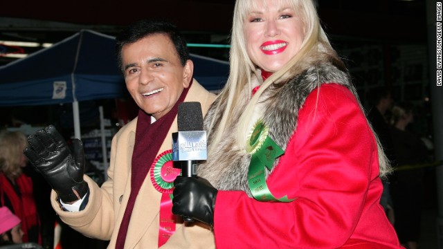 Casey and Jean Kasem ride in the 2007 Hollywood's Santa Parade in Hollywood, California, on November 25, 2007.