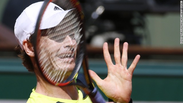 Nadal swept past Andy Murray (pictured) in Friday's second semifinal in straight sets 6-3 6-2 6-1.