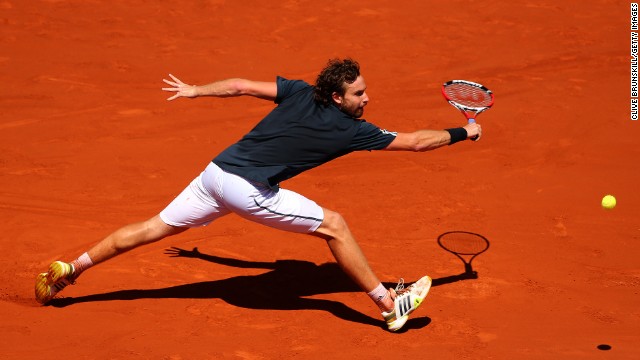 Gulbis put up a fight but would eventually succumb to a 6-3 6-3 3-6 6-3 defeat at the hands of the world No. 2.