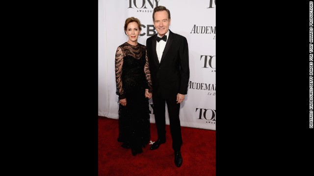  Robin Dearden and actor Bryan Cranston