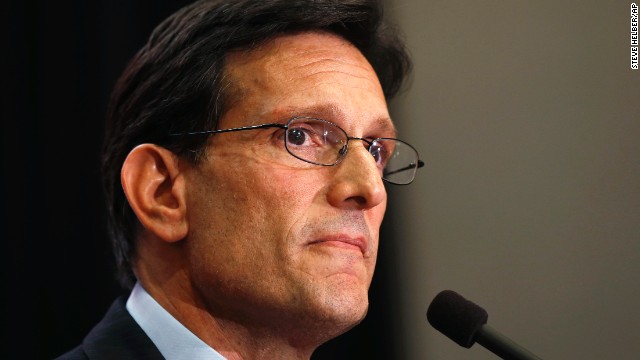 Eric Cantor to step down as House Majority Leader