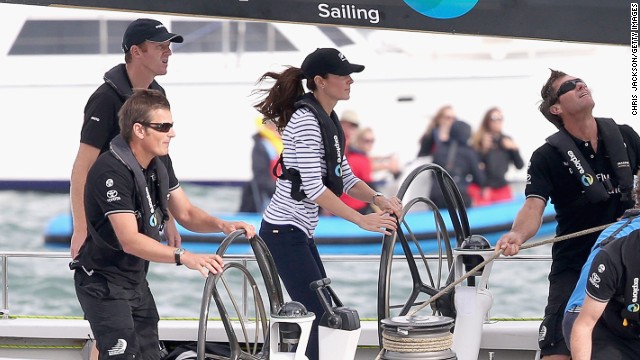 The British team has raised around 40% of its budget, and is now on the lookout for major commercial sponsorship. It's hoped the Duchess of Cambridge, a keen sailor, will help boost the international profile of the team.
