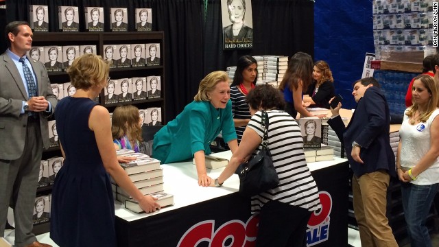 Supreme Court justice, civil rights icon stop by Clinton book signing