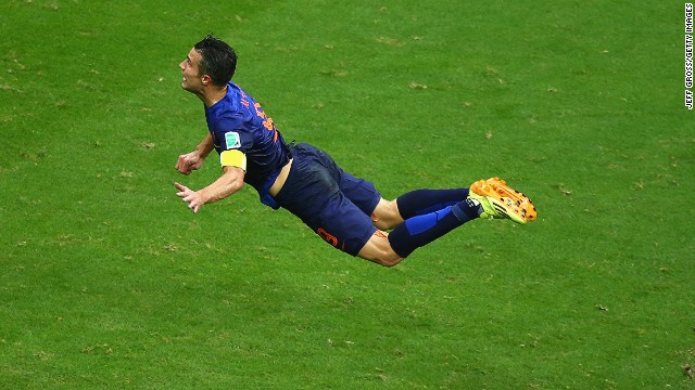 Van Persie's goal leveled Friday's match at 1-1, after which the Netherlands went on to beat the World Cup holders 5-1.