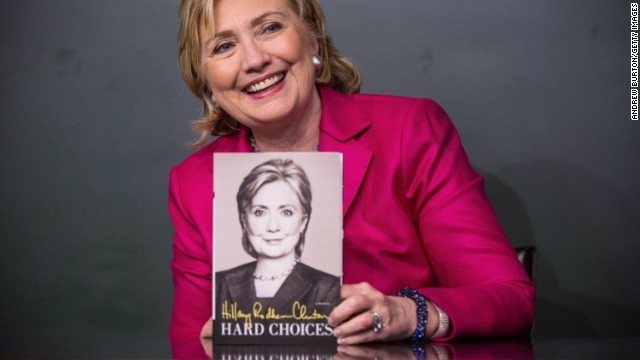 Clinton's memoir tops non-fiction hardcover list, fourth overall