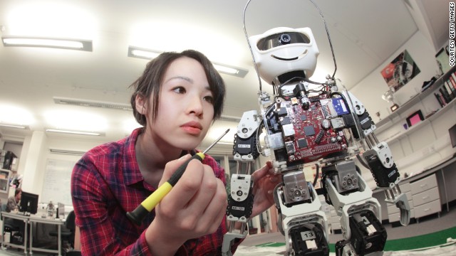 A woman working in robotics is the best-selling image of the collection in China. "There is such a dearth of women in STEM industries worldwide," says Pam Grossman, Director of Visual Trends at Getty Images. "We believe that showing more pictures of females with technical skills can help play a part in normalizing these images and promoting them in real life." 