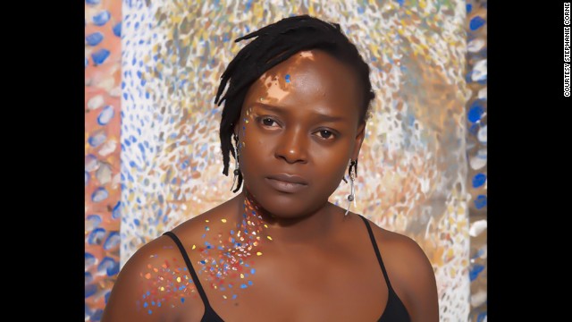 Corne's work will be on display at the Vienna Art Fair this fall. Pictured, Ogo Maduewesi.