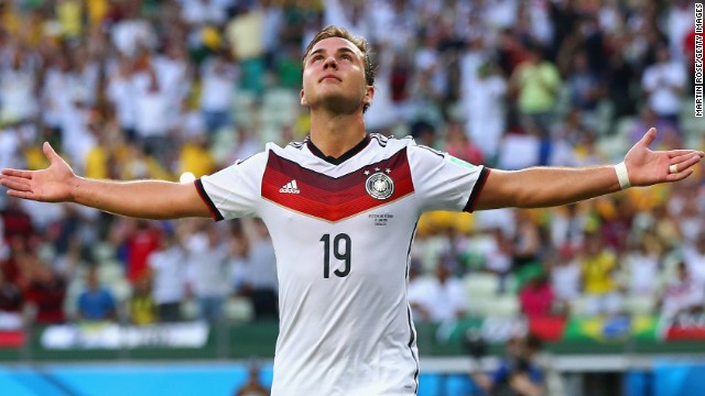 After a tight first half, Mario Gotze put Germany ahead in the 51st minute after a pin point cross from Thomas Muller.