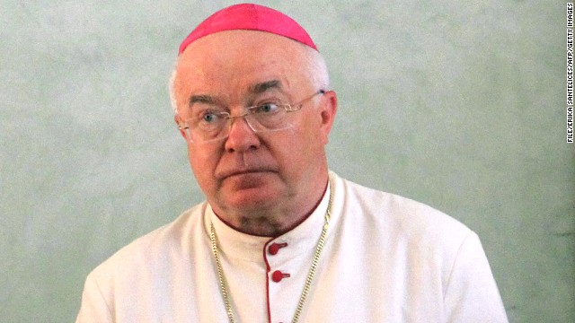 Former Vatican envoy placed under house arrest