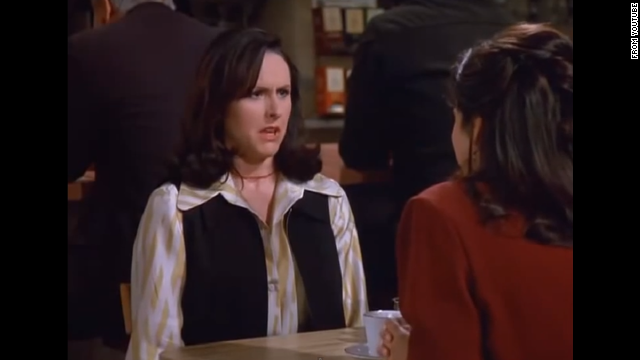 <strong>Molly Shannon </strong>plays Elaine's co-worker, Sam, a woman who doesn't move her arms when she walks. In the season eight episode, Sam sees Elaine making fun of her and trashes Elaine's office and leaves her crazy voice mails. Shannon is known for her work on "Saturday Night Live."