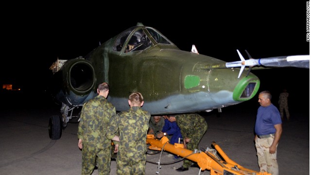 Aviones de guerra rusos llegan a Iraq para el combate contra ISIS