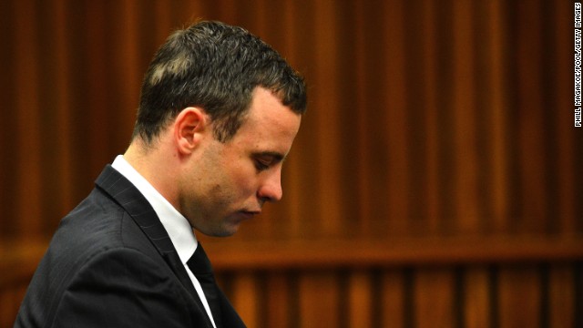 Pistorius listens to evidence being presented in court on Monday, June 30.