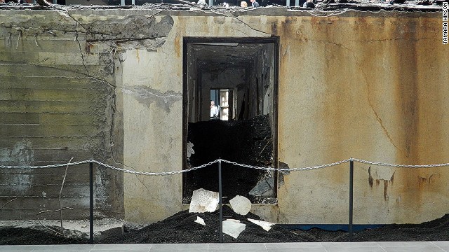 The Eldheimar museum (meaning "worlds of fire") is built around a cottage that was engulfed in ash. It was discovered after archeological excavations were begun six years ago.