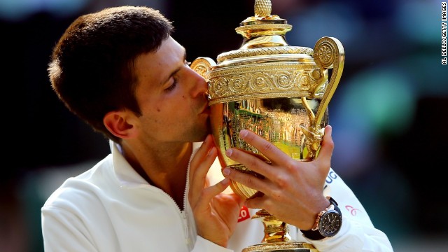 In July, 27-year-old Djokovic won his seventh grand slam title after beating Roger Federer in a five-set Wimbledon thriller.