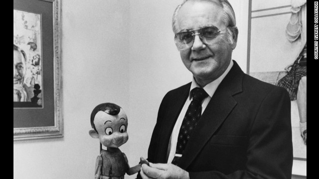 <a href='http://www.cnn.com/2014/07/08/showbiz/pinocchio-voice-actor-dead/index.html'>Richard Percy Jones</a>, the actor who gave Pinocchio his voice in the 1940 Disney movie, died at his California home on July 8. He was 87.