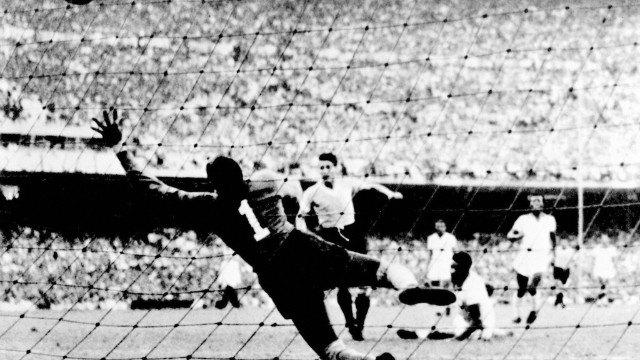 Brazil 1-2 Uruguay (1950): It's not the first time Brazil has suffered such disappointment hosting football's biggest tournament. Brazilian novelist Nelson Rodrigues wrote: "Our catastrophe, our Hiroshima was the defeat by Uruguay in 1950." While perhaps overstating things, it was a huge shock. In a round-robin format World Cup, Brazil took a 1-0 lead in the deciding match and appeared to be cruising to victory only to lose and leave a nation in mourning.