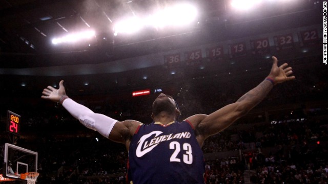 LeBron James has the third most popular profile for a singular sports star on Twitter with 15.3 million followers. The NBA superstar also trails on the Facebook front with his account 'liked' by 21.6 million people.