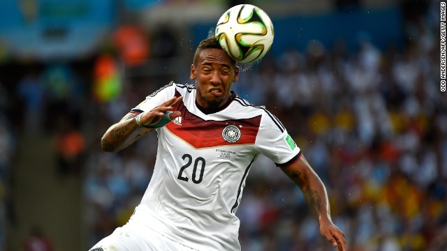 Jerome Boateng whose brother Kevin-Prince was at the World Cup with Ghana, is another player who was part of the German team during its U-21 success and also played all of his country's matches in Brazil.