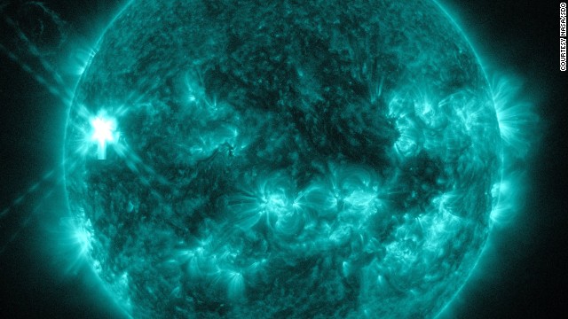 Space weather: Fine, with a chance of solar flares