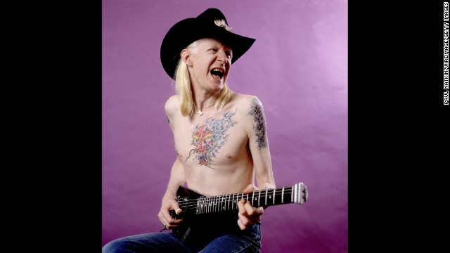 Blues guitarist and singer Johnny Winter died July 16 in a Swiss hotel room, his representative said. He was 70.