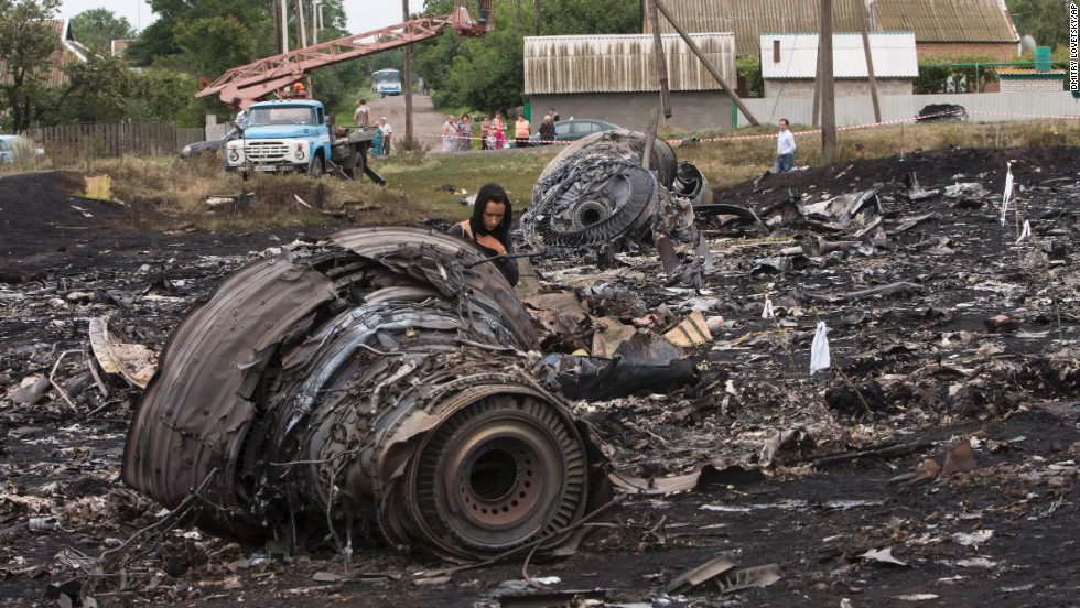 Malaysia Airlines Jet Crashes In Ukraine