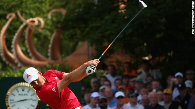 Also in the mix at 6-under-par is Sergio Garcia of Spain.