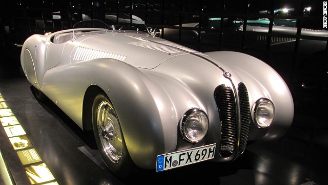 Known as the "Legendary Roadster," the 328 was made in several versions by BMW during the 1930s. This model is on display at BMW World in Munich.