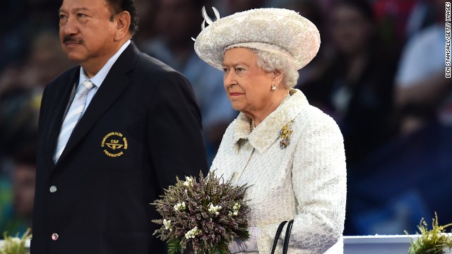 The 88-year-old Queen Elizabeth II is the patron of the Commonwealth Games. 