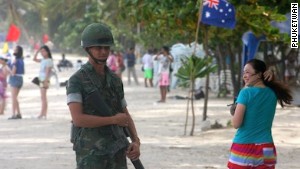 Post-coup: Patong Beach, Phuket. 