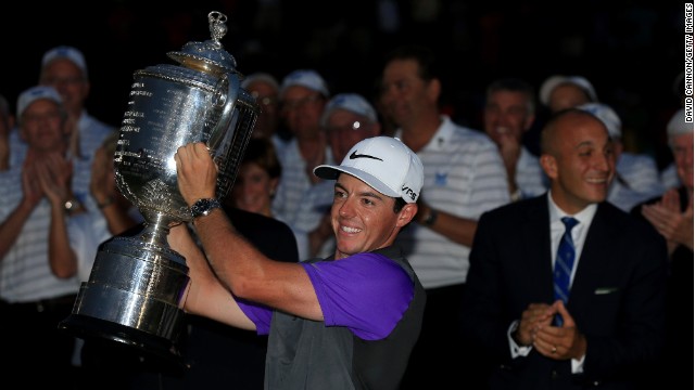 Rory McIlroy gana el PGA Championship por un solo golpe