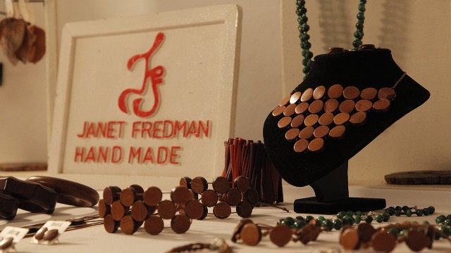 Fredman hopes her designs will help her business grow into a jewelry empire so that "everyone will be talking about it."
