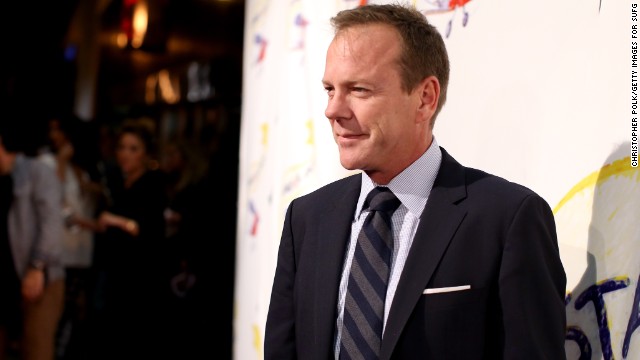 Kiefer Sutherland was only 39 when his stepdaughter, Michelle Kath, made him a grandpa in 2005. He <a href='http://www.contactmusic.com/news-article/sutherland-thrilled-to-be-grandfather_20_04_2006' >said</a> he had raised Kath "since she was 8, and she is now 29. She got married two years ago and had a baby nine months after the wedding."