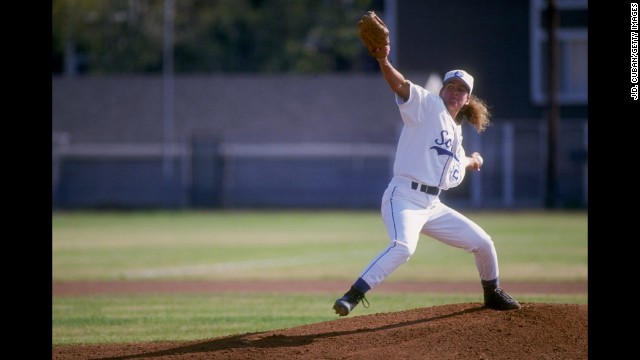 In 1997, baseball player Ila Borders became the first woman to pitch in a regular-season professional game, for the St. Paul Saints.
