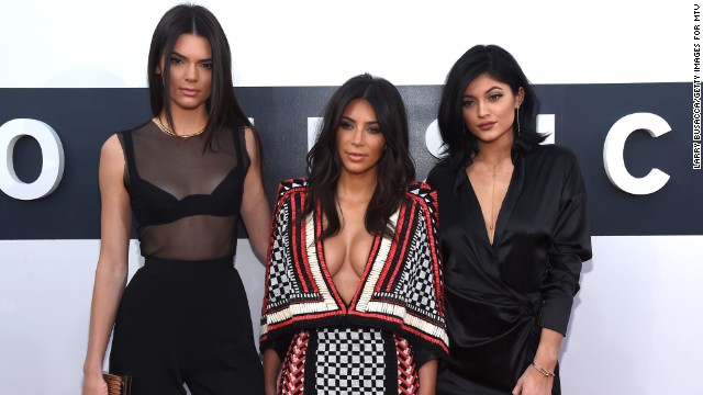 Kendall Jenner, Kim Kardashian and Kylie Jenner