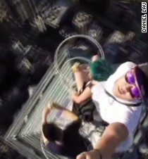 Scariest Selfie Will Make You Dizzy Cnn Video