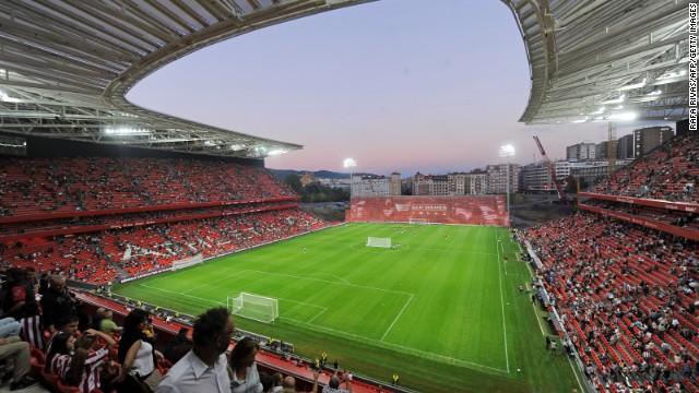 The new San Mames stadium will host Champions League football after Athletic Bilbao overcame Napoli in the playoff. The club has not featured in the group stage since the 1998-99 season.