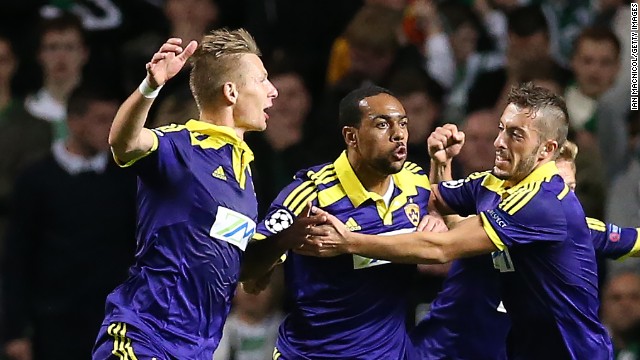 Slovenian side Maribor booked its place in the Champions League group stage following a dramatic victory over 1967 winner Celtic. Tavares scored the crucial away goal as Maribor triumphed 2-1 on aggregate.