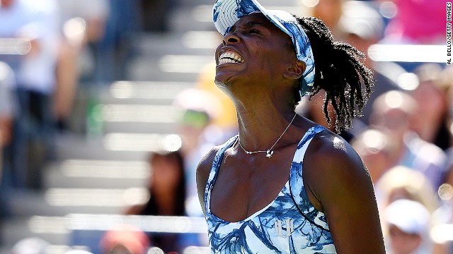 Venus Williams has never won a match after losing the first set 6-0 and it didn't prove any different in New York.