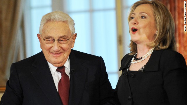 Henry Kissinger loves joking about Hillary Clinton 2016