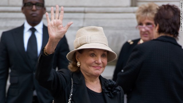 Television journalist Barbara Walters