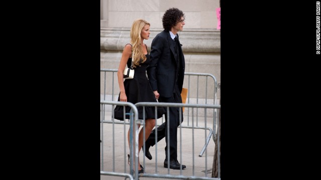 Radio host Howard Stern and wife, Beth Ostrosky Stern 