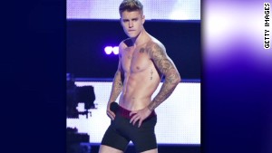 Justin Bieber S Strip Show Cnn Com