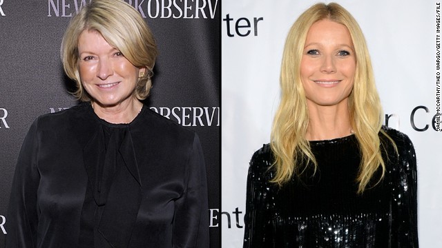 It seems Martha Stewart isn't the biggest fan of Gwyneth Paltrow's lifestyle brand, GOOP, but Paltrow isn't bothered. After Stewart <a href='http://pagesix.com/2014/09/12/martha-stewart-thinks-gwyneth-paltrow-should-stick-to-acting/' >commented </a>in an interview that Paltrow "just needs to be quiet" and not try "to be Martha Stewart," Paltrow took it as a compliment. "I'm so psyched that she sees us as competition," the actress said in October. 