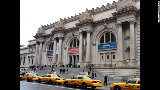 The Metropolitan Museum of Art in New York City ranked seventh on the list. Its vast holdings range from ancient Greek, Roman and Egyptian artifacts to modern art.