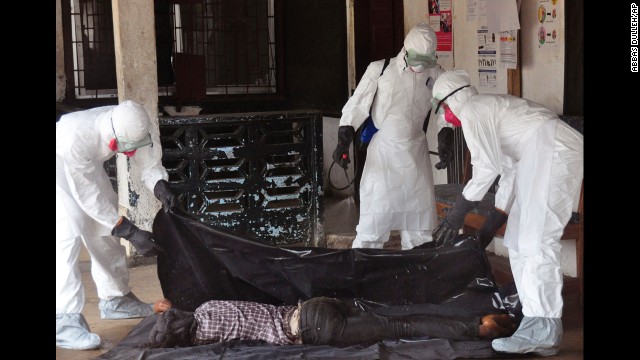 Photos: Ebola outbreak in West Africa